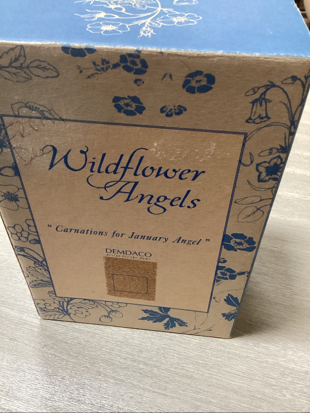 Wildflower Angels January angel 2002 with box. - Picture 6 of 6